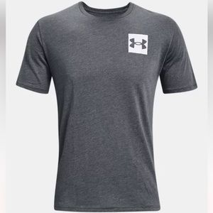 NWT Under Armour Men’s Size Small Box Logo Short Sleeved T Shirt